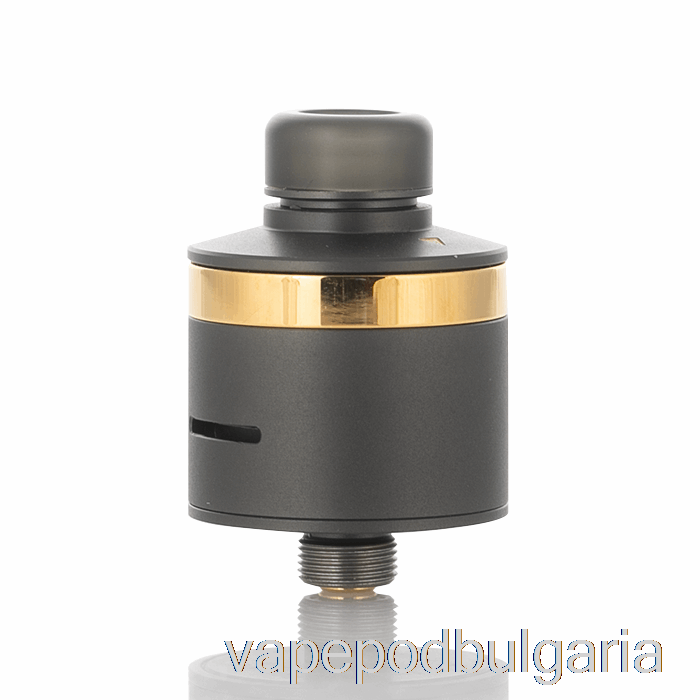 Vape Bulgaria BP Mods BUSHIDO V3 22mm BF RDA DLC Grey + Gold
